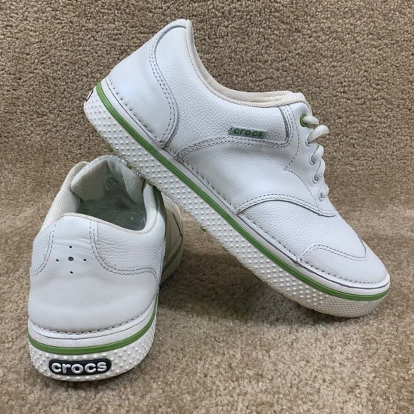 Crocs Mens Preston Leather Golf Shoes 